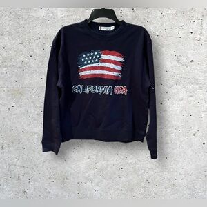 NWOT Oarsman Women’s California USA Flag Sweatshirt